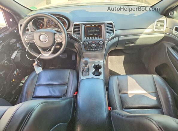 1C4RJFBGXJC450658 2018 JEEP GRAND Black Widok deski rozdzielczej