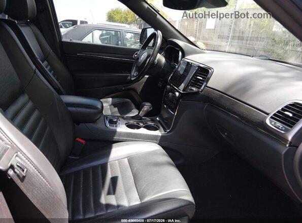 1C4RJFBGXKC728945 2019 JEEP GRAND CHEROKEE Black Front interior view
