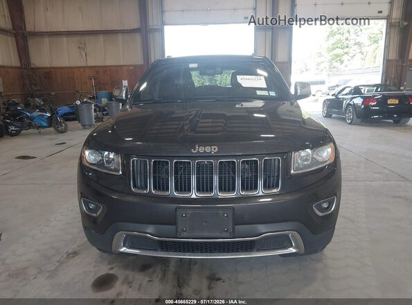1C4RJFBMXGC313069 2016 JEEP GRAND CHEROKEE Gray Вид щитка приладів
