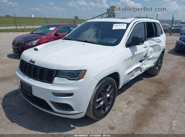 1C4RJFBT1KC694620 2019 JEEP GRAND CHEROKEE Белый Передняя левая четверть