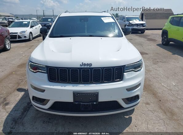 1C4RJFBT1KC694620 2019 JEEP GRAND CHEROKEE Белый Вид щитка приборов