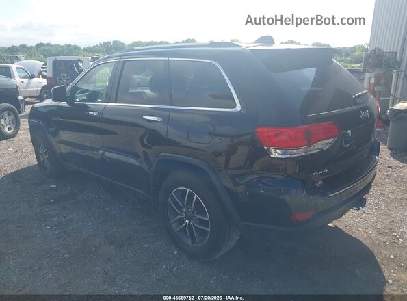 1C4RJFBT2KC856531 2019 JEEP GRAND CHEROKEE Black Rear left