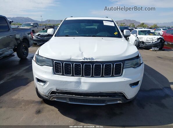 1C4RJFBT4JC204184 2018 JEEP GRAND CHEROKEE White Սարքավորումների վահանակի տեսք