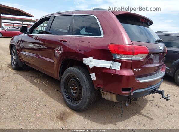 1C4RJFBT4JC284666 2018 JEEP GRAND CHEROKEE Burgundy Rear left