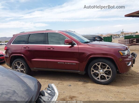 1C4RJFBT4JC284666 2018 JEEP GRAND CHEROKEE Burgundy Rear interior view