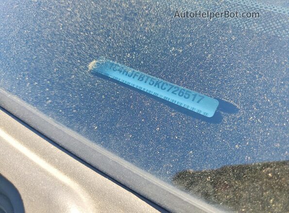 1C4RJFBT5KC726517 2019 JEEP GRAND White VIN sticker view