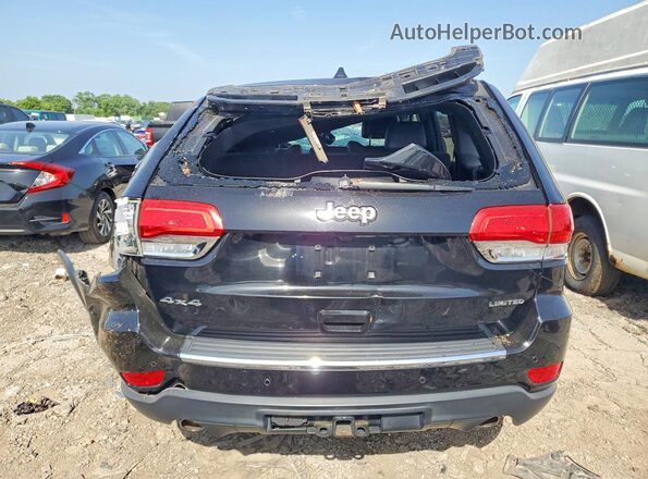 1C4RJFBTXHC750949 2017 JEEP GRAND Black უკანა ხედი