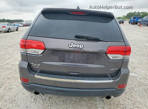 1C4RJFBTXHC890760 2017 JEEP GRAND Gray Rear view