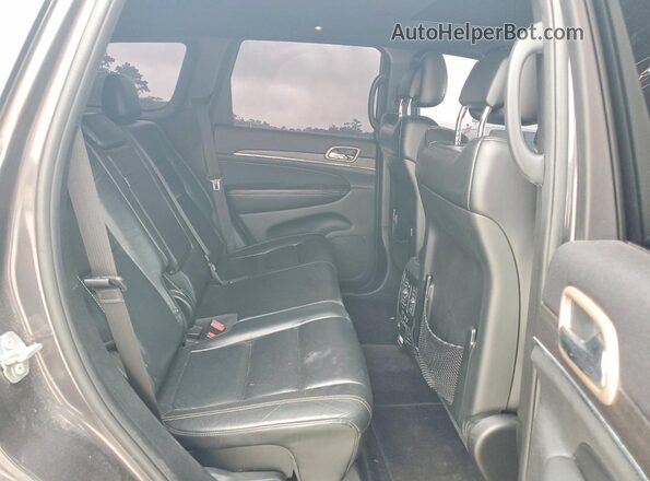 1C4RJFBTXHC890760 2017 JEEP GRAND Gray Rear interior view