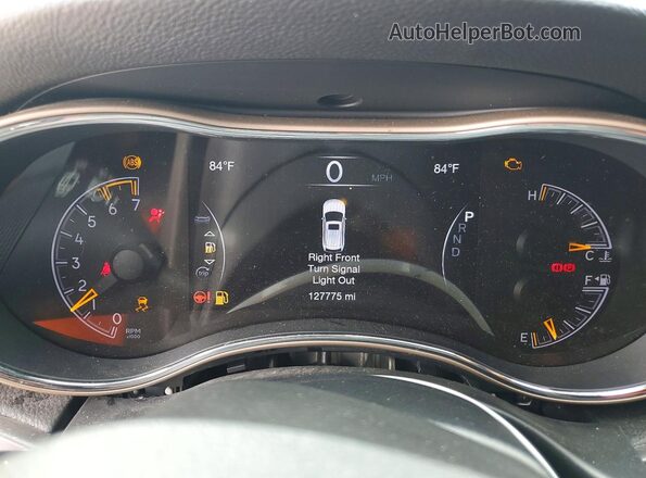 1C4RJFBTXHC890760 2017 JEEP GRAND Gray Instrument cluster view