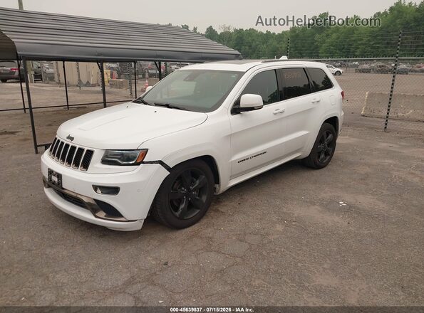 1C4RJFCG0GC348941 2016 JEEP GRAND CHEROKEE Белый Передняя левая четверть