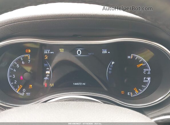 1C4RJFCG0GC348941 2016 JEEP GRAND CHEROKEE Белый Вид задних сидений