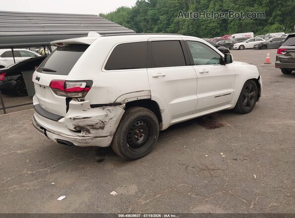 1C4RJFCG0GC348941 2016 JEEP GRAND CHEROKEE Белый Задняя правая четверть
