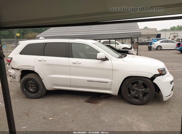 1C4RJFCG0GC348941 2016 JEEP GRAND CHEROKEE Белый Вид задней части салона