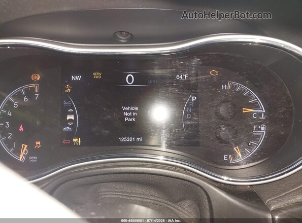 1C4RJFCG0GC349149 2016 JEEP GRAND CHEROKEE Black Հետևի նստատեղերի տեսք