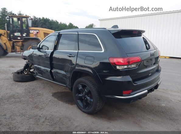 1C4RJFCG0GC349149 2016 JEEP GRAND CHEROKEE Black Հետևի ձախ