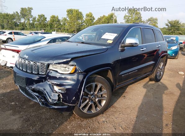 1C4RJFCG0JC136824 2018 JEEP GRAND CHEROKEE Blue Առջևի ձախ երեք քառորդ տեսարան
