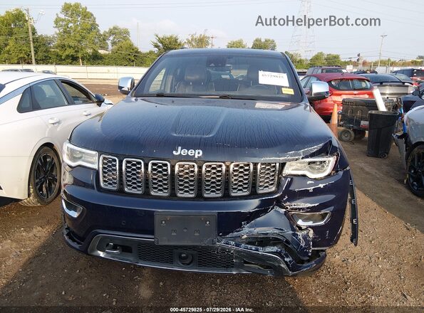 1C4RJFCG0JC136824 2018 JEEP GRAND CHEROKEE Blue Սալոնի հետևի տեսք