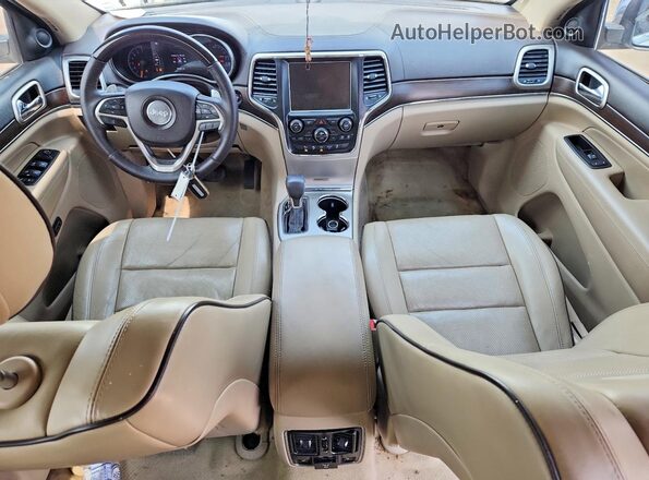1C4RJFCG1GC337768 2016 JEEP GRAND White Widok deski rozdzielczej