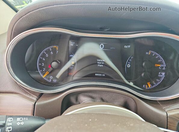 1C4RJFCG1HC655522 2017 JEEP GRAND Белый Вид щитка приборов