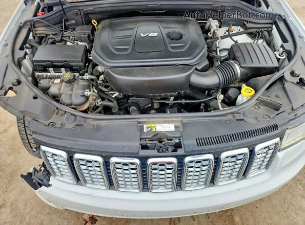 1C4RJFCG1HC655522 2017 JEEP GRAND Белый Вид задней части салона