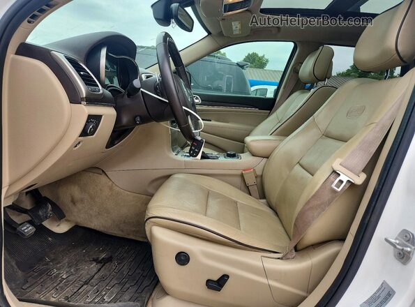 1C4RJFCG1HC655522 2017 JEEP GRAND Белый Вид салона спереди