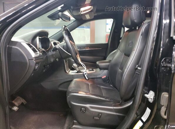 1C4RJFCG1JC155513 2018 JEEP GRAND Черный Вид салона спереди