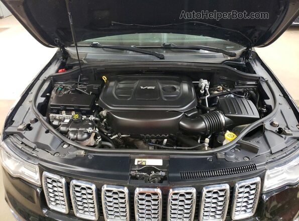 1C4RJFCG1JC155513 2018 JEEP GRAND Черный Вид подкапотного пространства