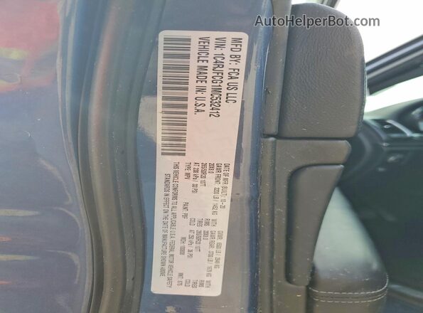 1C4RJFCG1MC532412 2021 JEEP GRAND Blue VIN կոդի պիտակի տեսք