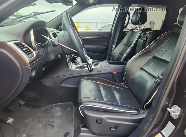 1C4RJFCG2GC465291 2016 JEEP GRAND Charcoal Front interior view