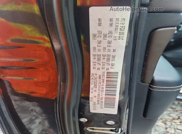 1C4RJFCG2GC465291 2016 JEEP GRAND Charcoal VIN sticker view