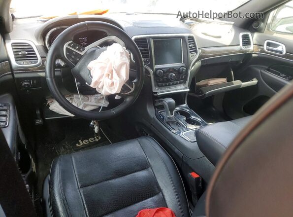 1C4RJFCG2GC474931 2016 JEEP GRAND Белый Вид панели приборов