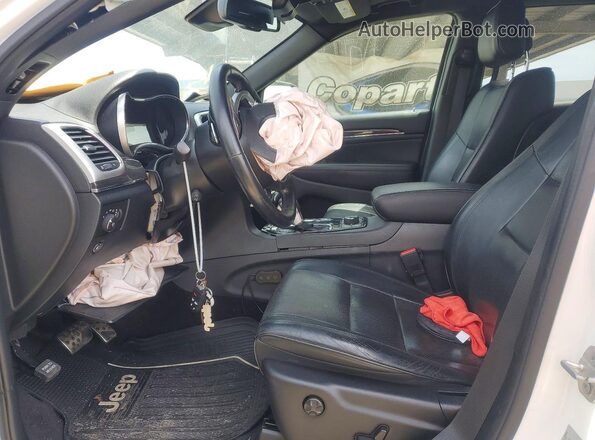 1C4RJFCG2GC474931 2016 JEEP GRAND Белый Вид салона спереди