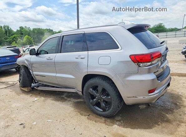 1C4RJFCG3GC450654 2016 JEEP GRAND Silver Trasero izquierdo
