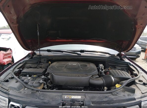 1C4RJFCG3HC644991 2017 JEEP GRAND CHEROKEE Burgundy Widok z tyłu