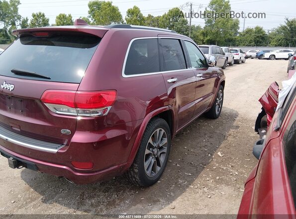 1C4RJFCG3HC644991 2017 JEEP GRAND CHEROKEE Burgundy Tył prawy
