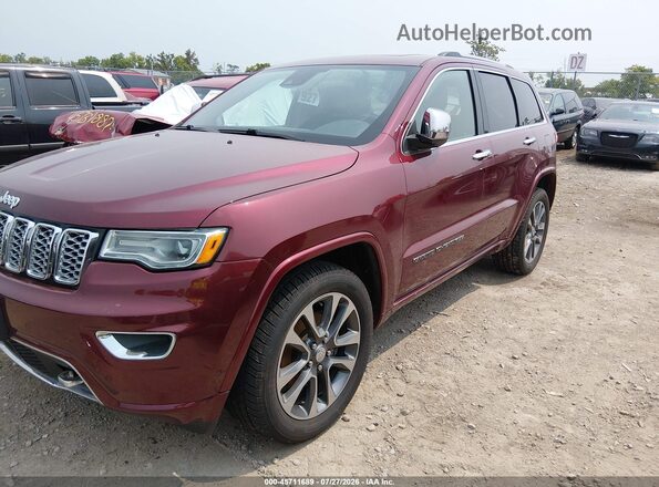 1C4RJFCG3HC644991 2017 JEEP GRAND CHEROKEE Burgundy Przód lewy