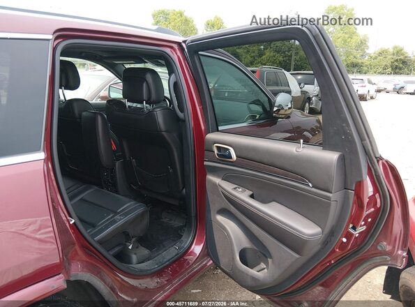 1C4RJFCG3HC644991 2017 JEEP GRAND CHEROKEE Burgundy Widok naklejki z numerem VIN