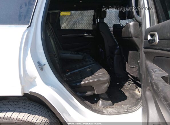 1C4RJFCG3JC341876 2018 JEEP GRAND CHEROKEE White VIN sticker view