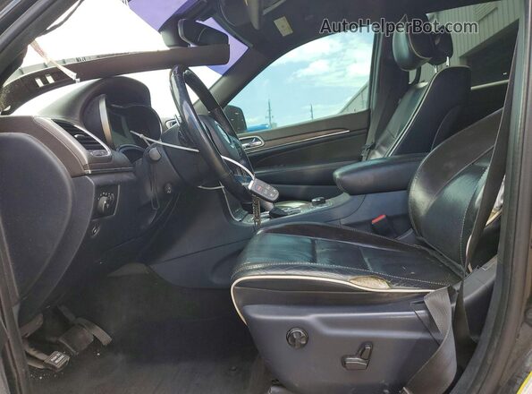 1C4RJFCG4HC716118 2017 JEEP GRAND Черный Вид салона спереди