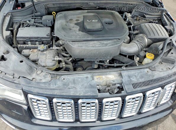 1C4RJFCG4HC716118 2017 JEEP GRAND Черный Вид подкапотного пространства