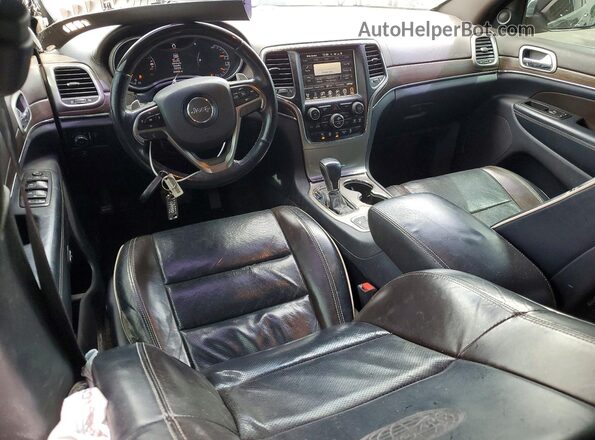 1C4RJFCG4HC716118 2017 JEEP GRAND Черный Вид панели приборов