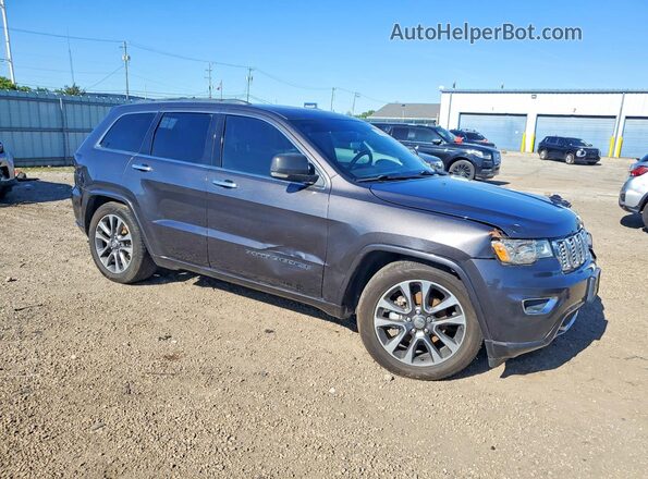 1C4RJFCG4JC135725 2018 JEEP GRAND Угольный Передняя правая четверть