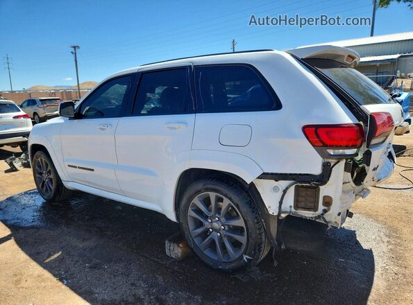 1C4RJFCG4JC334595 2018 JEEP GRAND Белый Задняя левая четверть