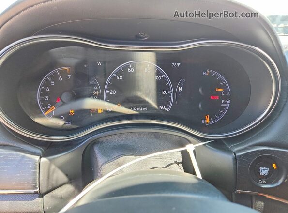 1C4RJFCG4JC334595 2018 JEEP GRAND Белый Вид щитка приборов