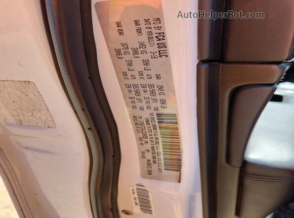 1C4RJFCG4JC334595 2018 JEEP GRAND Белый Панорамный вид салона 360°