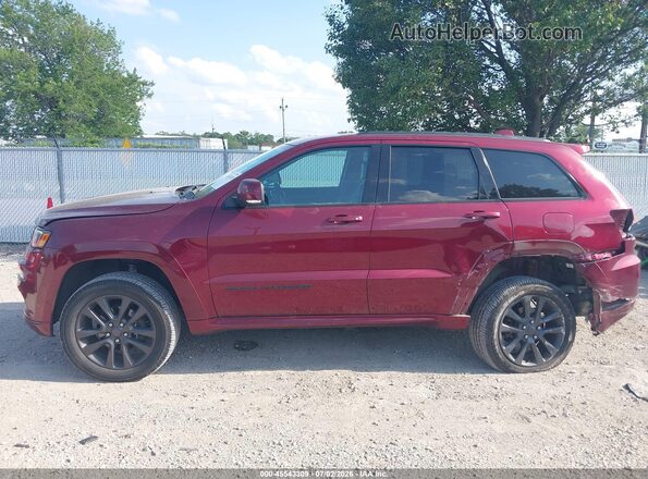 1C4RJFCG5JC179846 2018 JEEP GRAND CHEROKEE Темно-бордовый Панорамный вид салона 360°
