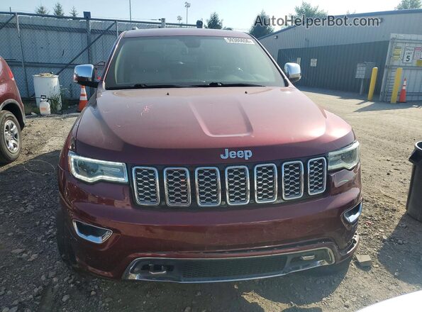 1C4RJFCG5JC267585 2018 JEEP GRAND Red Вид спереду