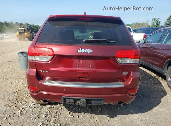 1C4RJFCG5JC267585 2018 JEEP GRAND Red Вид ззаду