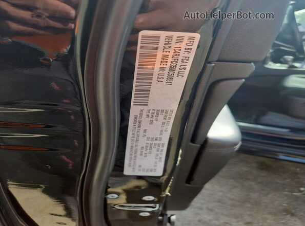 1C4RJFCG5MC508517 2021 JEEP GRAND Black Vista de la etiqueta del VIN